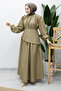 Sahra Mobile Belted Dress Tsd260237 Khaki
