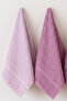 4-Piece Hand & Face Towel Set |   100% Cotton 50X90 Hand, Face, and Head Towel |   High Absorbency, Fast Drying - 4