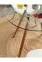 Jute Pure Wool And Cotton Beige Round Carpet Ultra Soft Area Carpets For Bed Room Living Room And Dining Room Anti-Slip Floor Carpets Easy To Clean Made In Turkey - 5