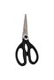 Kitchen Scissors Silver/Black 284x116x14mm