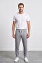 Striped Tie-Waist Diver Fabric Sweatpants - 2