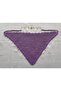 Seamless Hand Knitted Lilac Color Bandana - 2