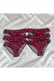 Women's Combed Cotton 100% Cotton 6-Pack Heart Printed Panties Bb2536 - 2