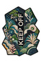 Sdt Traditional Patterned Keep Off Written Modern Woven Base Decorative Carpet Sdtamor2079