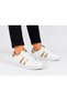 White Gold Detailed Women's Sneaker Casual Sports Shoes - 2