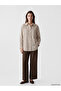 Nevavm Striped Oversize Poplin Women's Shirt Tunic with a Difference - 2