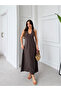 Women's Halter Neck Backless Modal Dress