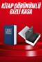 صندوق أمان كبير الحجم بتصميم كتاب من SVL-SHOP مع مفتاح قفل (95202)