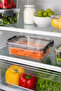 Midi Box Storage Container 1.2 L Plastic Kitchen Organizer with Lid - 5