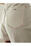 High Waist Gabardine Shorts - 4