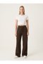 Women's Wide Leg Palazzo Tracksuit with Elastic Waist 22143 - 2