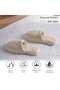 Ultra Luxe Turkish Indoor Slipper-cream - 5