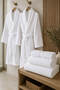 6 Piece Double Family Bathrobe Towel Set Aurea - 5