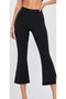 Black Steel Interlock Slit Detailed Trousers - 4
