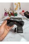 100% Genuine Crazy Leather Minimalist 5-Piece Accessory Set: Handbag - Wallet - Card Holder - Glasses Case - Keychain Set - 5