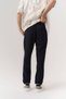 Sandro Elastic Waist Pleated Linen Fabric Trousers with Lace Detail - 3