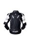 Titan Black and White Motorcycle Jacket 3 Seasons Full Protection Ce Certified - 5