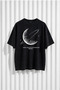 Modex Washed Oversize Unisex T-Shirt Washed Vintage Street Style Street Fashion Cotton Comfortable Fit Daily Wear T-Shirt