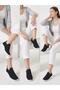 Comfortable Lightweight Large Size Knitwear Sports Walking Shoes - 5