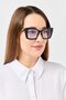 Women WRS7189S Square Reading Glasses, Black - 2