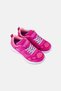 Kids Girl Glimmer Kicks Fresh Glow Velcro Closure Outdoor Shoes, Pink - 2
