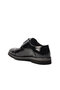 Men's Patent Black Plain Classic Shoes - 4