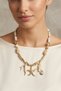 Acrylic Design Sea Star Seahorse Pearl Necklace
