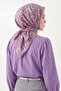 Soft Scarf Abstract Pink - 2