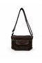 Women's Soft Textured 7-Compartment Crossbody Shoulder Bag - 2