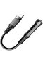 Earphone Adapter USB-C to 3.5 Aux 12CM - Black
