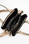 Women's 4-Compartment Simple and Stylish Shoulder Bag with Gold Accessories Clutch Bag S-1425 - 8
