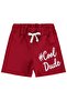 Tough Kid Printed Capri for Ages 2-5 - Red