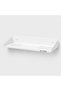 Stainless Steel No Drilling Mounting Adhesive and Screw Multi-Purpose Bathroom Shelf Matte White- Bth-009 - 2