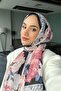 Rose Pattern Elegant Voile Silk Shawl Hijab Shoulder Shawl and Scarf