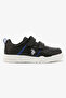 Kena Boy's Comfortable Stylish Casual Everyday Low Top Sneaker - Black