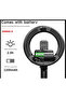 Selfie Stick with Ring Light Tripod Lamp Photo Lighting for Live Streaming | Flare Gadgets - 4