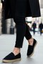 Women's Espadrille Platform Shoes Textured Fabric Structure Neolit Sole Comfortable Cut Casual Modern Stylish - 2