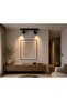 2-Pack Square Rose Gold Spot Lighting Bedroom Clothing Room Studio Office Kitchen Gu10 Lamp Holder Bulb Included Black Frame Daylight - 5