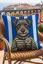 Set of 4 Mediterranean Breeze Decorative Throw Pillow Covers 43X43 cm Double Sided Blue - 7