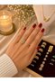 Full Tour Stone Detailed Gold Color Women's Ring |   Sparkling Vintage Design Show-Off Ring - 2