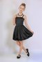 Girl's Satin Balloon Skirt with Straps and Lining, Mini Flexible Comfortable Fit, Stylish Summer Trend, Wedding Engagement Special Occasion Evening Dress