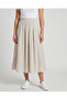 Women Beige Casual Skirt