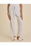 Senior Girls White And Blue Pyjama Set With Eye Mask - 3