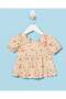 Infant Girls Beige T-Shirt With Shorts - 2