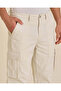 Men Ivory Straight Fit Cargo Trousers - 4