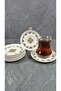 Zühre Yeşilyonca Porcelain 6-Piece Tea Plate Set - 6
