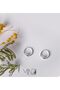 Orbit Women's Earrings, 925 Sterling Silver, Earrings, Handmade Adjustable Jewelry - 4