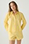 Dayjamas Striped Shirt Shorts Set Yellow - 2