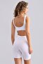 Women's Modal by Tencel Megan Crop White - 4