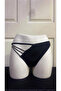 Triangle Cut Star Stone Detailed Half-Support Bra Set - 4